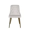 Fjôrd Eetkamerstoel Velvet Deluxe Brushed Koper/Beige