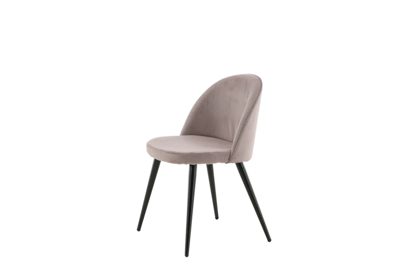 Fjôrd Eetkamerstoel Velvet Dusty Roze