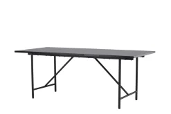 Fjôrd Eettafel Astrid Zwart MDF 200cm