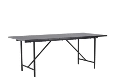 Fjôrd Eettafel Astrid Zwart MDF 200cm