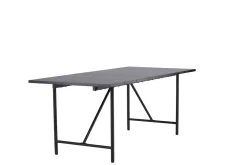 Fjôrd Eettafel Astrid Zwart MDF 200cm