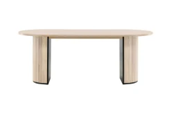 Fjôrd Eettafel Bianca Ovaal Beige 200cm
