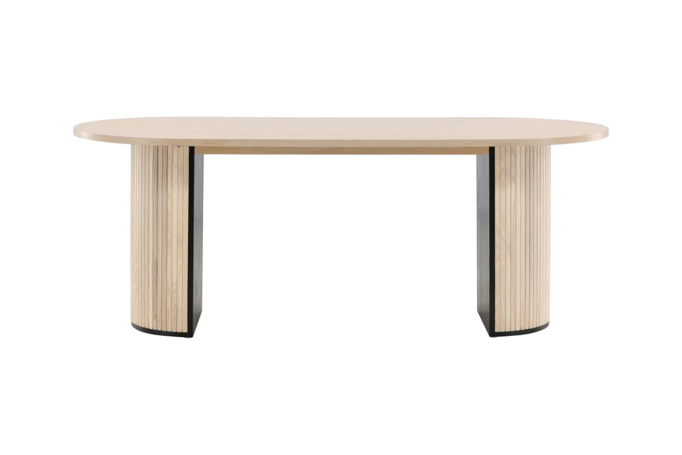 Fjôrd Eettafel Bianca Ovaal Beige 200cm