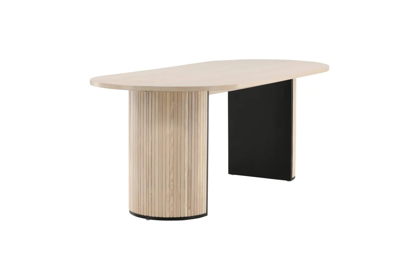 Fjôrd Eettafel Bianca Ovaal Beige 200cm