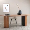 Fjôrd Eettafel Bianca Ovaal Bruin 200cm