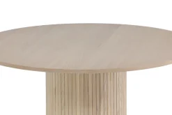 Fjôrd Eettafel Bianca Rond Beige 110cm