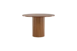 Fjôrd Eettafel Bianca Rond Bruin 110cm