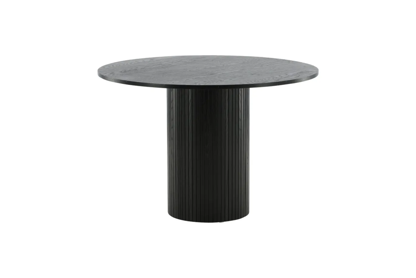 Fjôrd Eettafel Bianca Rond Zwart 110cm