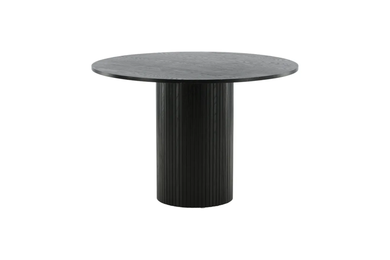 Fjôrd Eettafel Bianca Rond Zwart 110cm