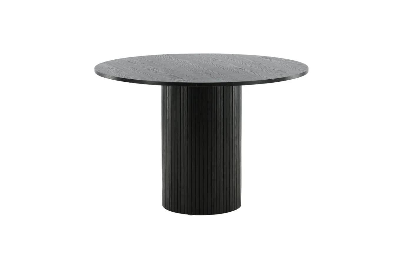 Fjôrd Eettafel Bianca Rond Zwart 110cm