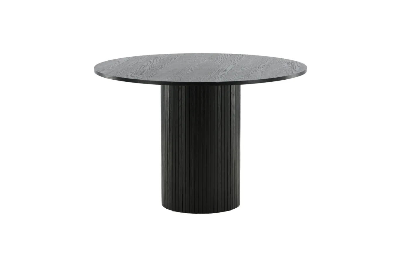 Fjôrd Eettafel Bianca Rond Zwart 110cm