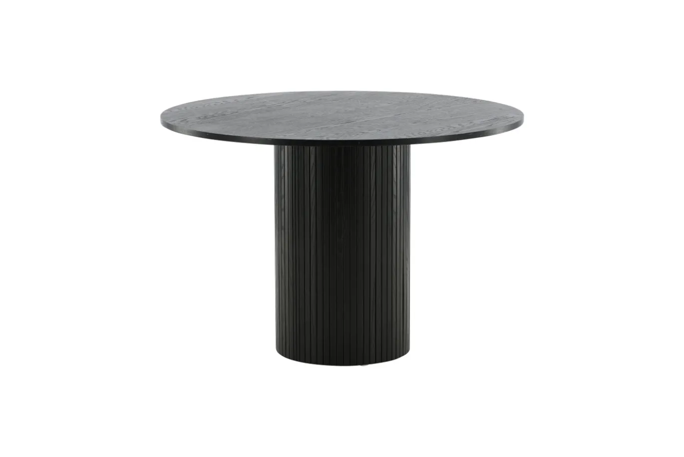 Fjôrd Eettafel Bianca Rond Zwart 110cm