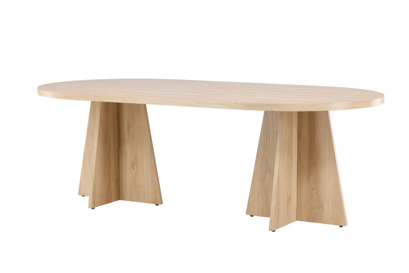 Fjôrd Eettafel Bootcut Naturel Ovaal 230cm