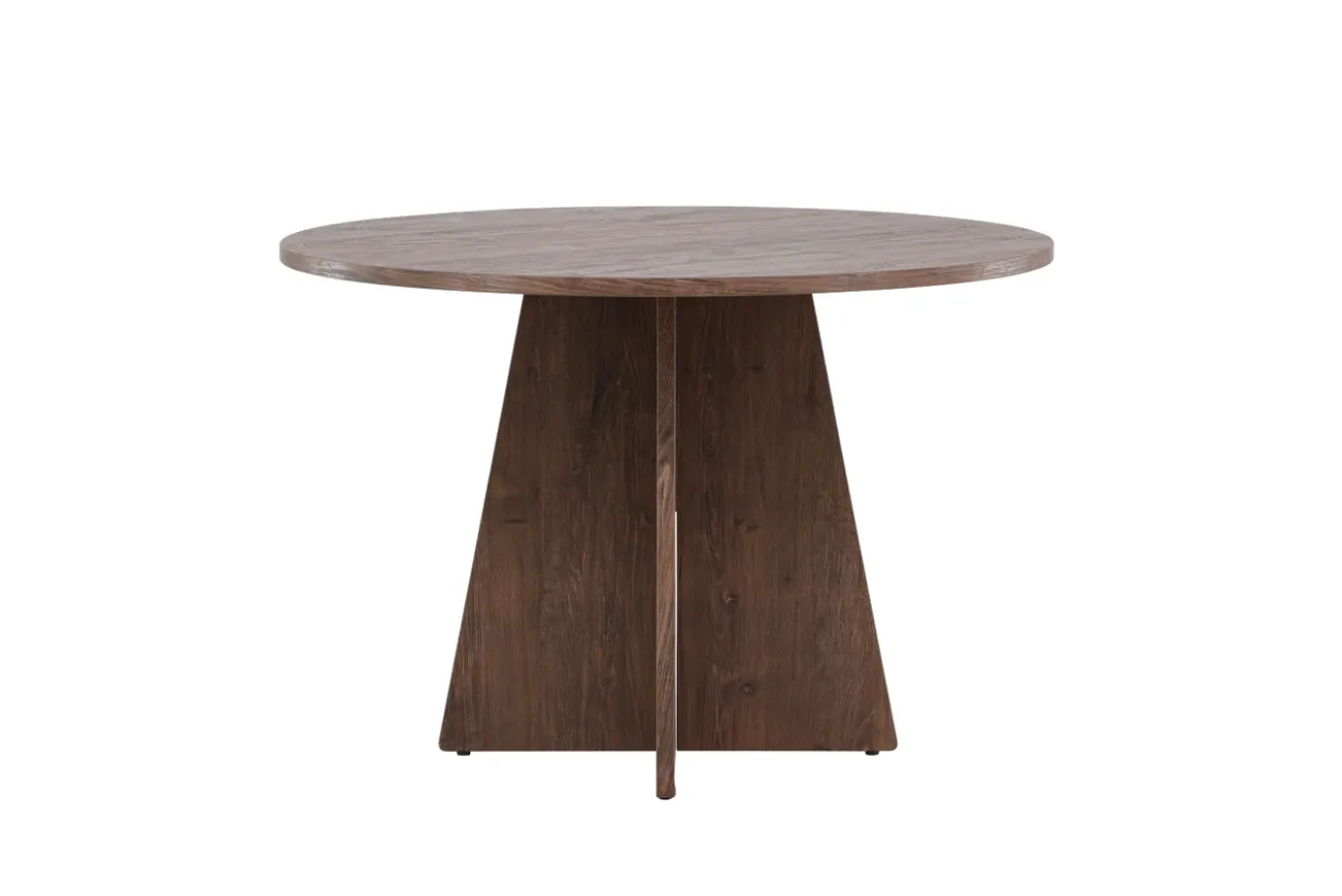 Fjôrd Eettafel Bootcut Rond Bruin 110cm