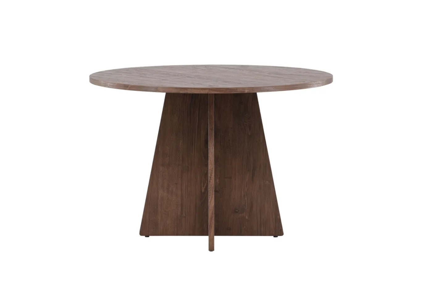 Fjôrd Eettafel Bootcut Rond Bruin 110cm