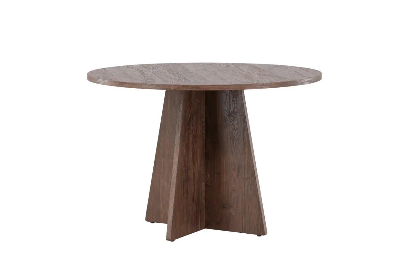 Fjôrd Eettafel Bootcut Rond Bruin 110cm