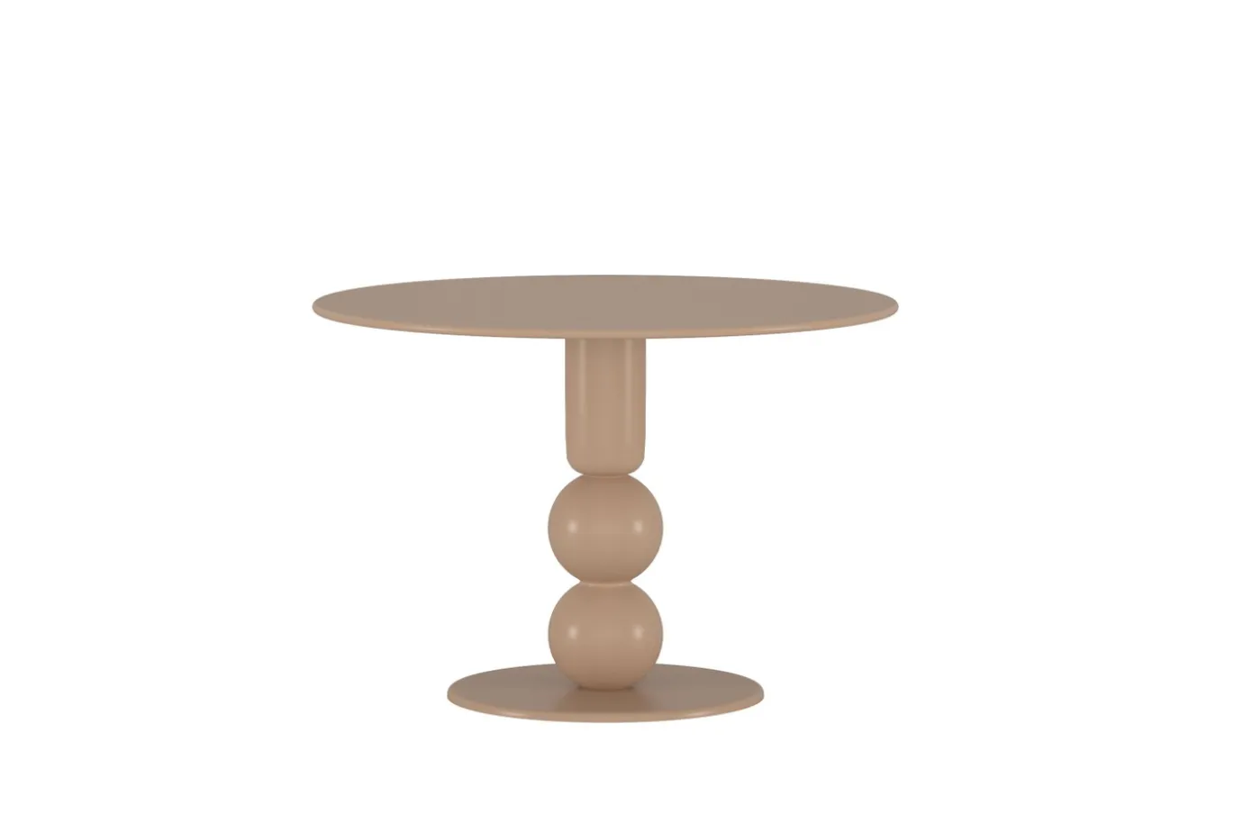 Fjôrd Eettafel Boule Beige MDF ø110cm
