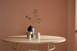 Fjôrd Eettafel Copenhagen Rond Whitewash/Beige ⌀140cm