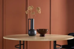 Fjôrd Eettafel Copenhagen Rond Whitewash/Zwart ⌀140cm