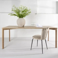 Fjôrd Eettafel Damon 200x75 Whitewash Mdf Met Fineer