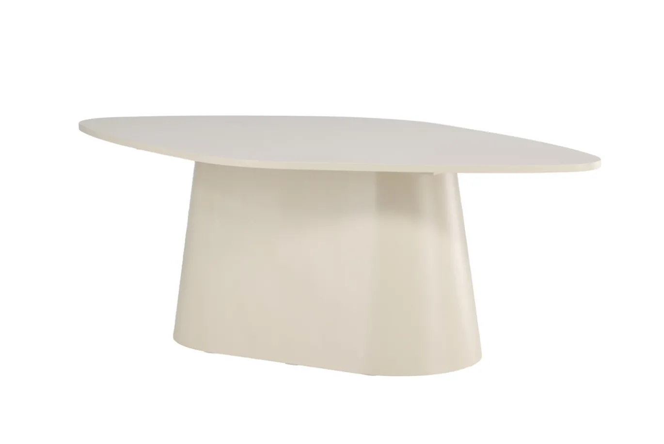 Fjôrd Eettafel Diamond Ovaal MDF Beige 210cm