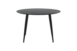 Fjôrd Eettafel Dipp Zwart 115cm