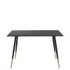 Fjôrd Eettafel Dipp Zwart Rond 120cm Met Gouden Poot
