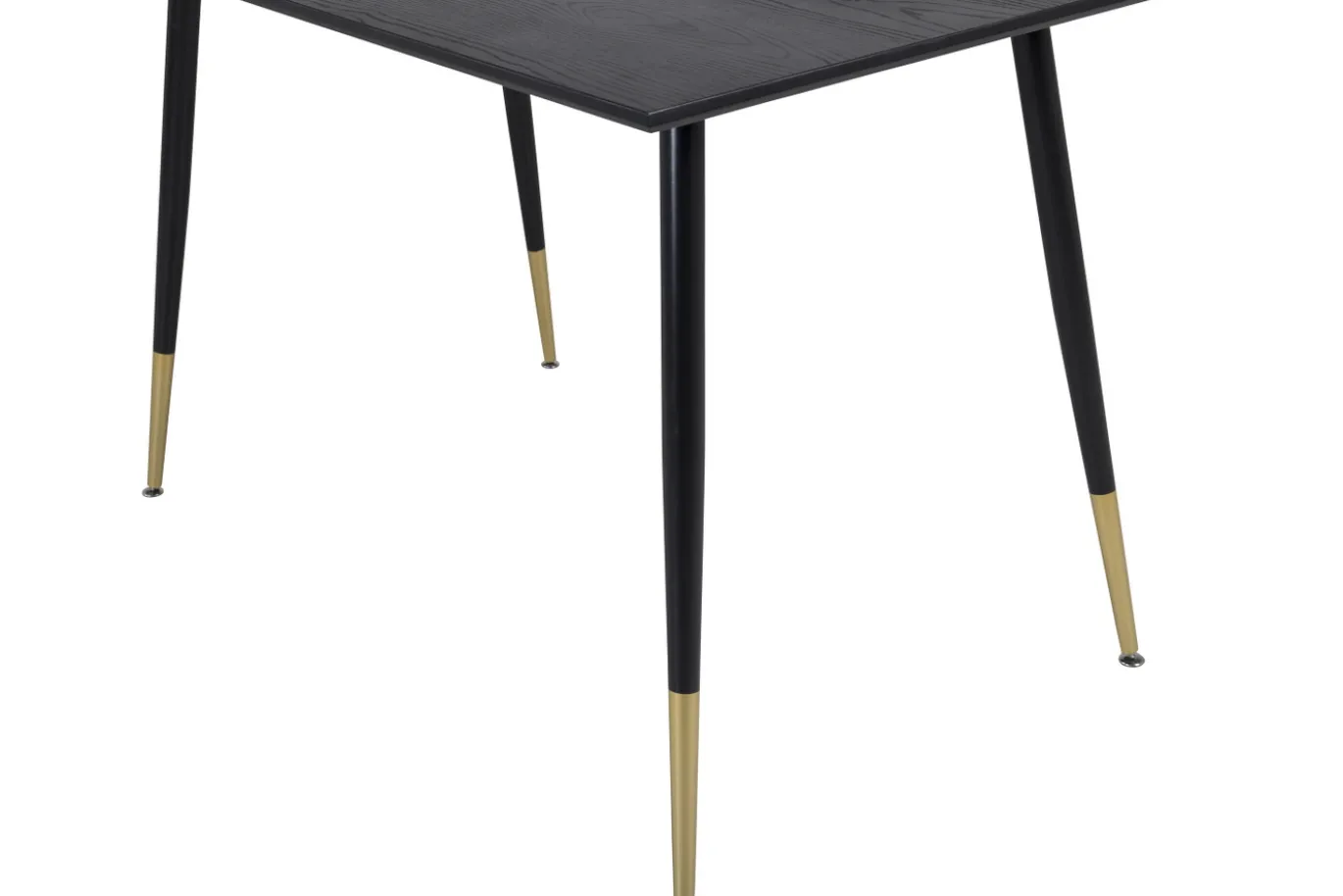 Fjôrd Eettafel Dipp Zwart Rond 120cm Met Gouden Poot