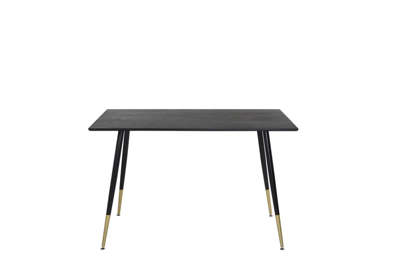 Fjôrd Eettafel Dipp Zwart Rond 120cm Met Gouden Poot