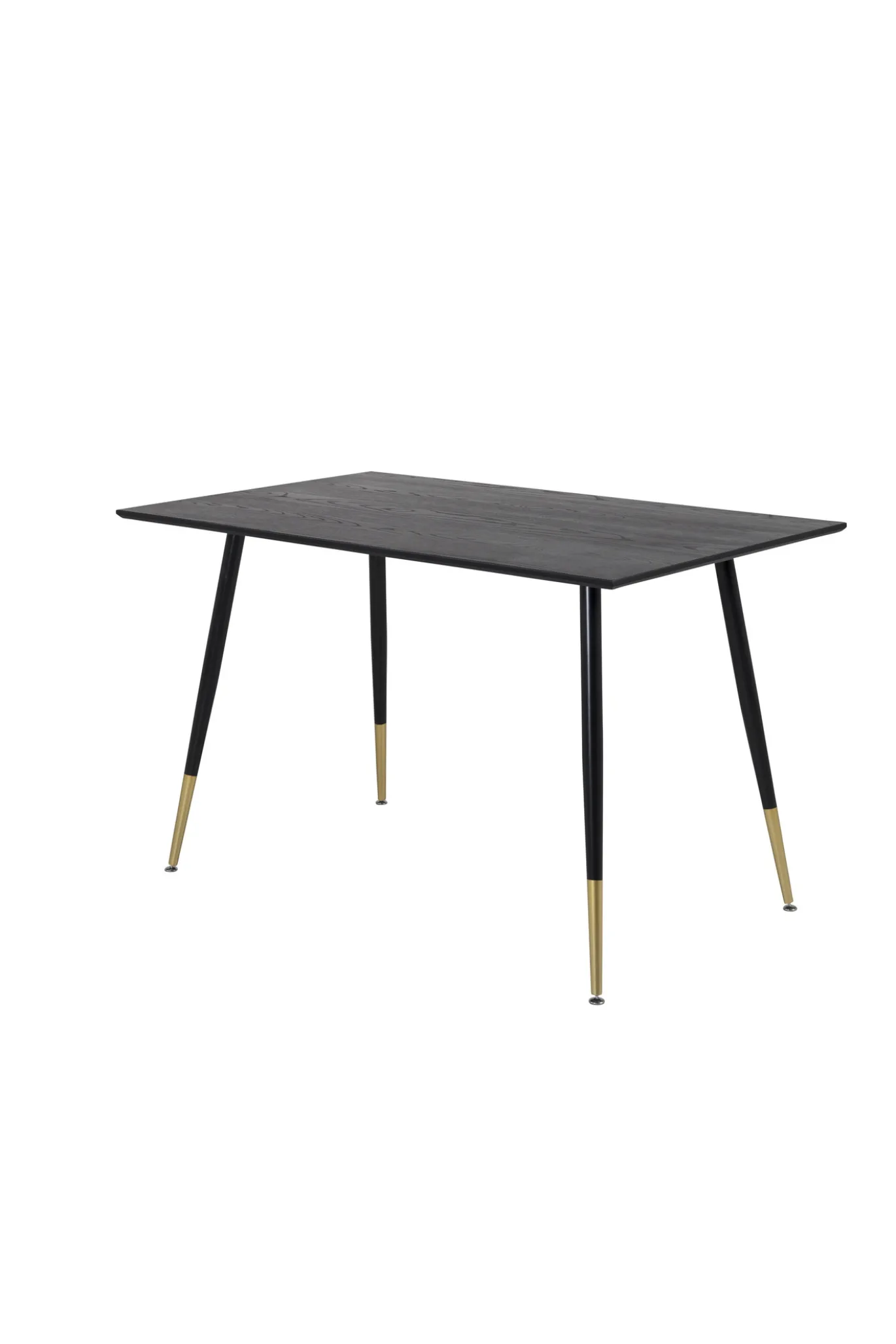 Fjôrd Eettafel Dipp Zwart Rond 120cm Met Gouden Poot