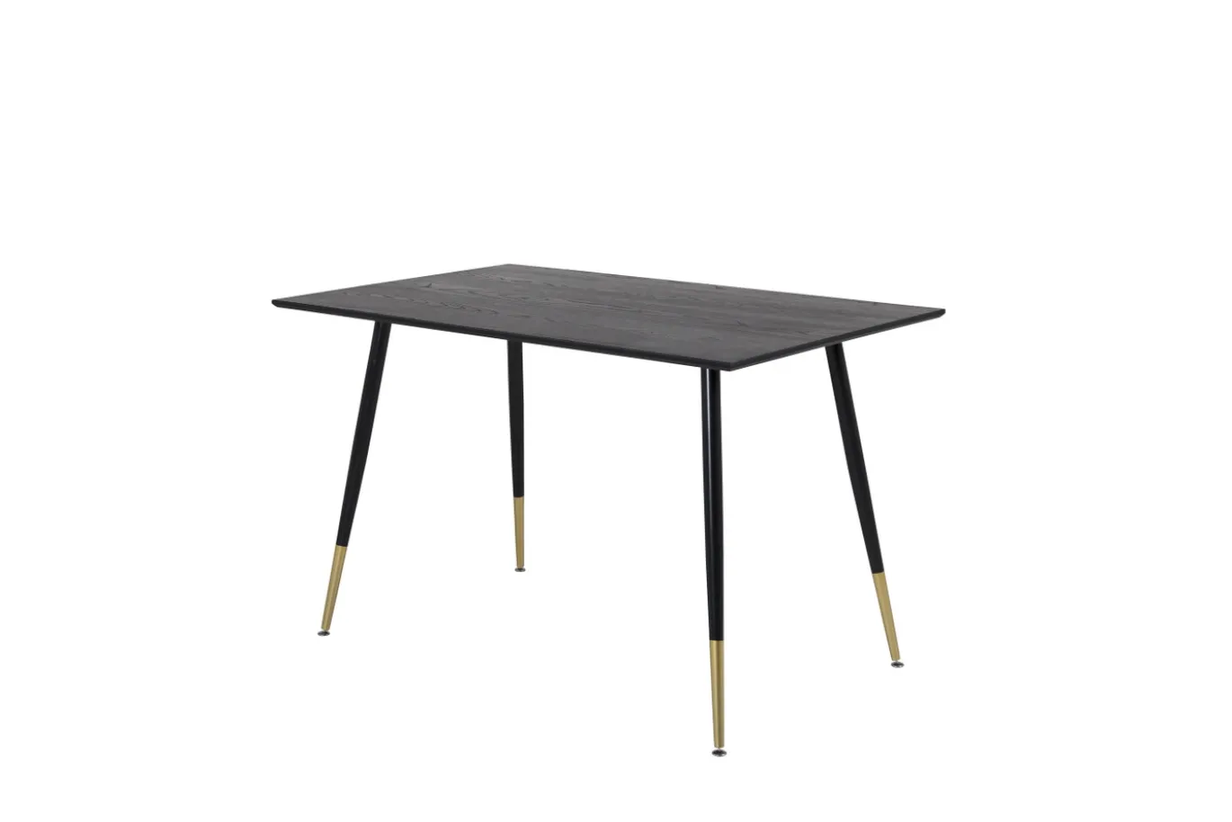 Fjôrd Eettafel Dipp Zwart Rond 120cm Met Gouden Poot