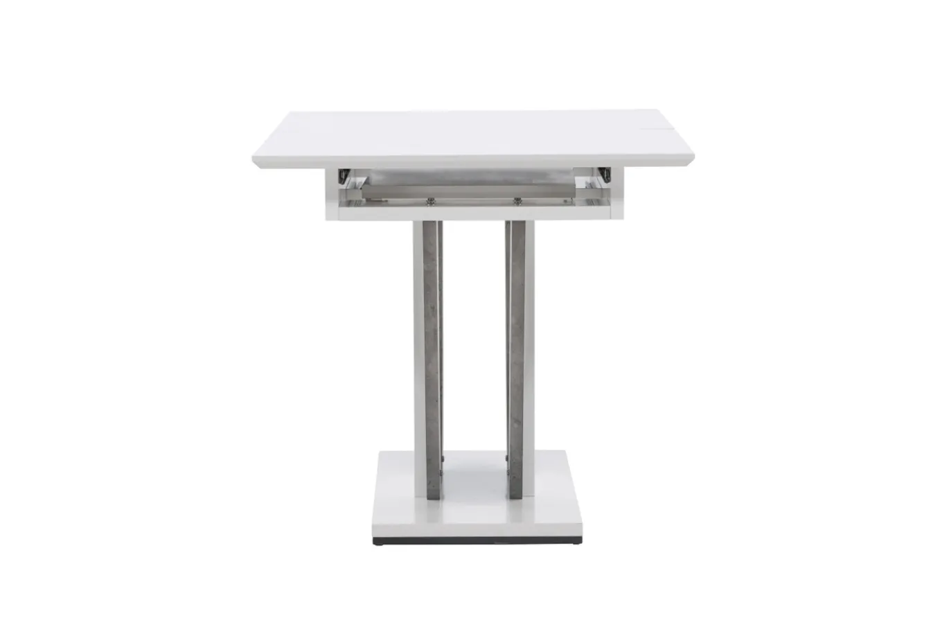 Fjôrd Eettafel Disa 120/160x80 Wit/Grijs