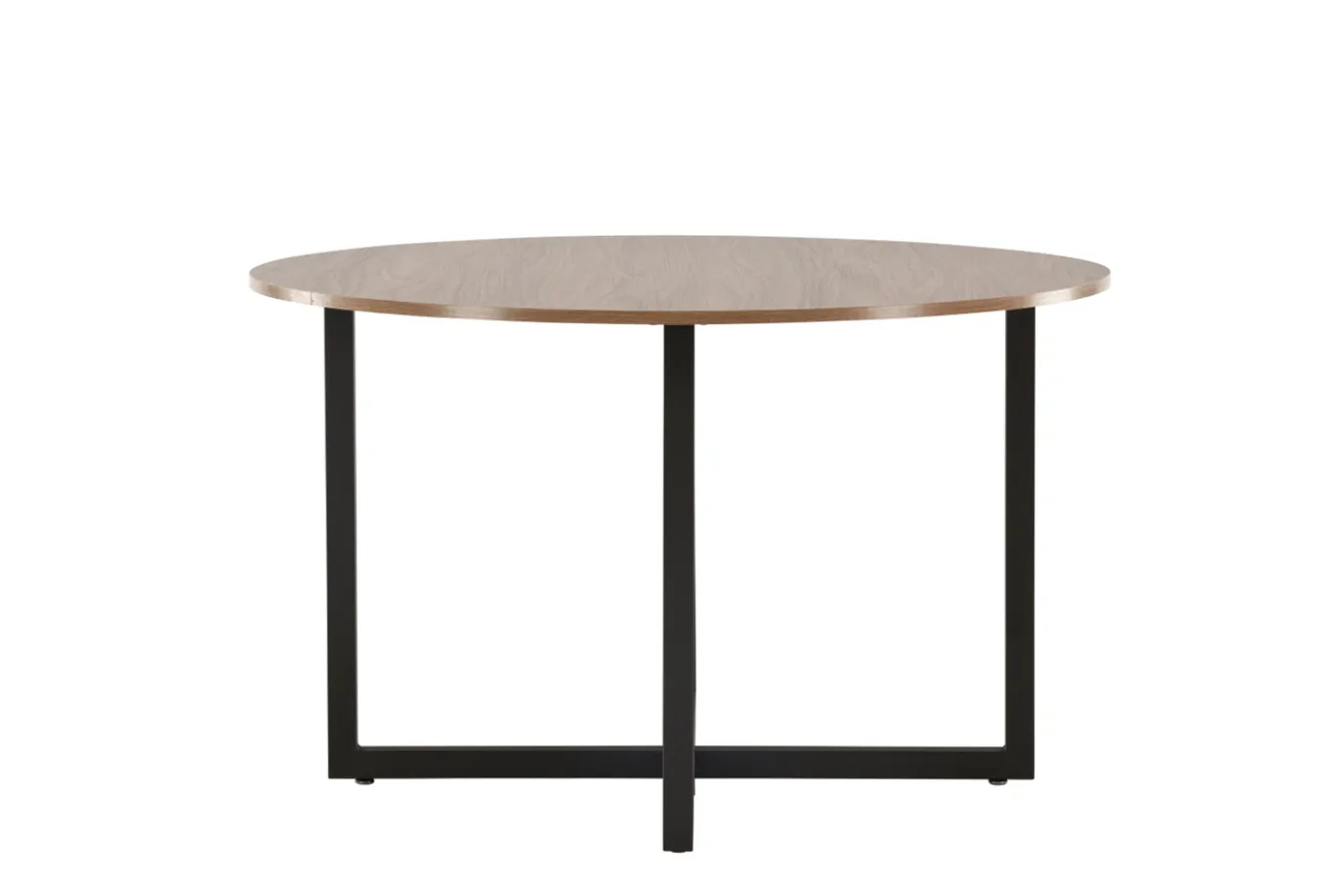 Fjôrd Eettafel Durango Rond Zwart Walnoot
