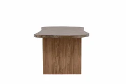 Fjôrd Eettafel Eleonora Organisch Bruin Marmerlook 230cm