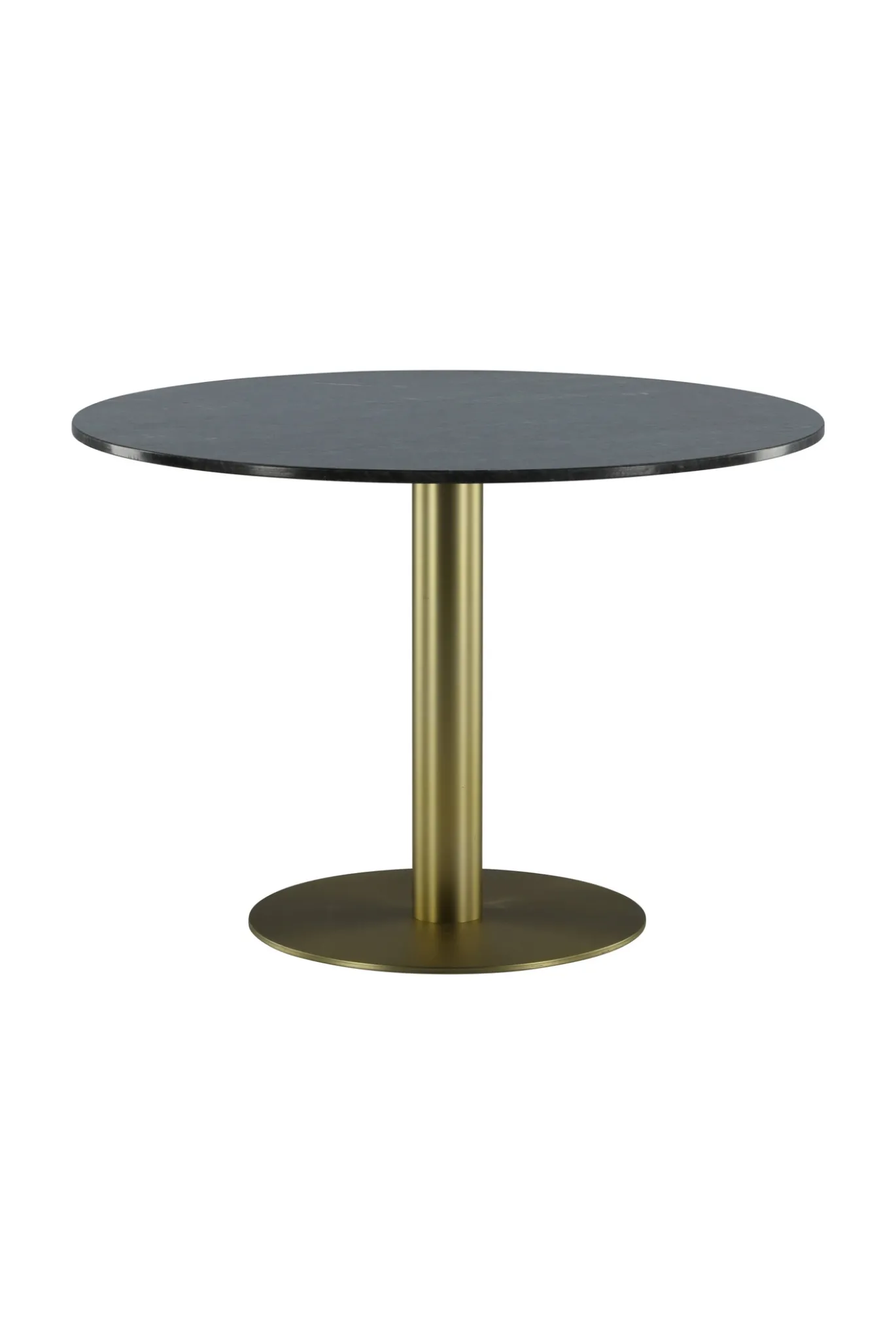 Fjôrd Eettafel Estelle Rond 106cm Grijs Marmer Brass