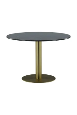 Fjôrd Eettafel Estelle Rond 106cm Grijs Marmer Brass
