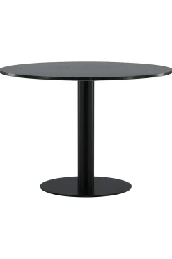 Fjôrd Eettafel Estelle Rond 106cm Grijs Marmer Zwart