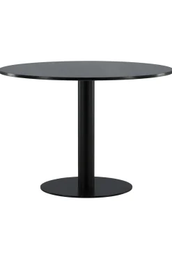 Fjôrd Eettafel Estelle Rond 106cm Grijs Marmer Zwart