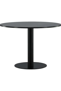 Fjôrd Eettafel Estelle Rond 106cm Grijs Marmer Zwart