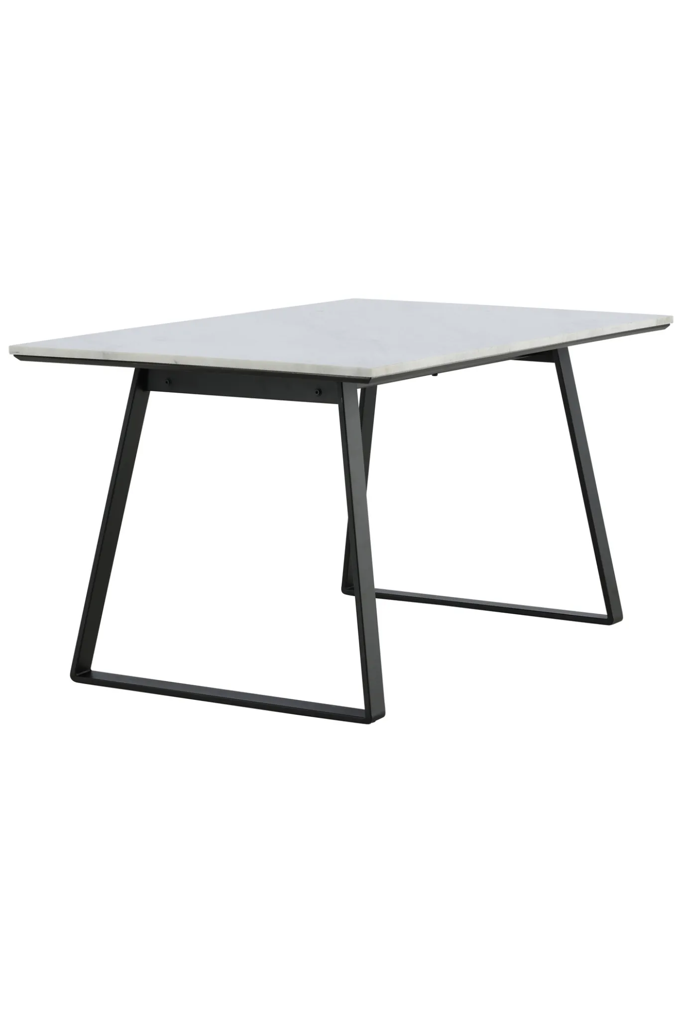 Fjôrd Eettafel Estelle 140x90cm Wit Marmer