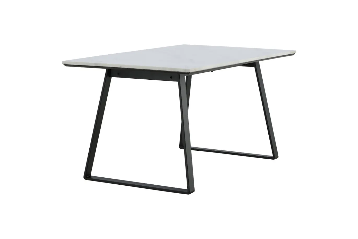 Fjôrd Eettafel Estelle 140x90cm Wit Marmer