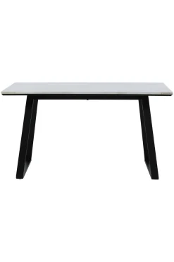Fjôrd Eettafel Estelle 140x90cm Wit Marmer