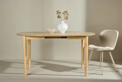Fjôrd Eettafel Gilda Rond Whitewash ⌀110cm