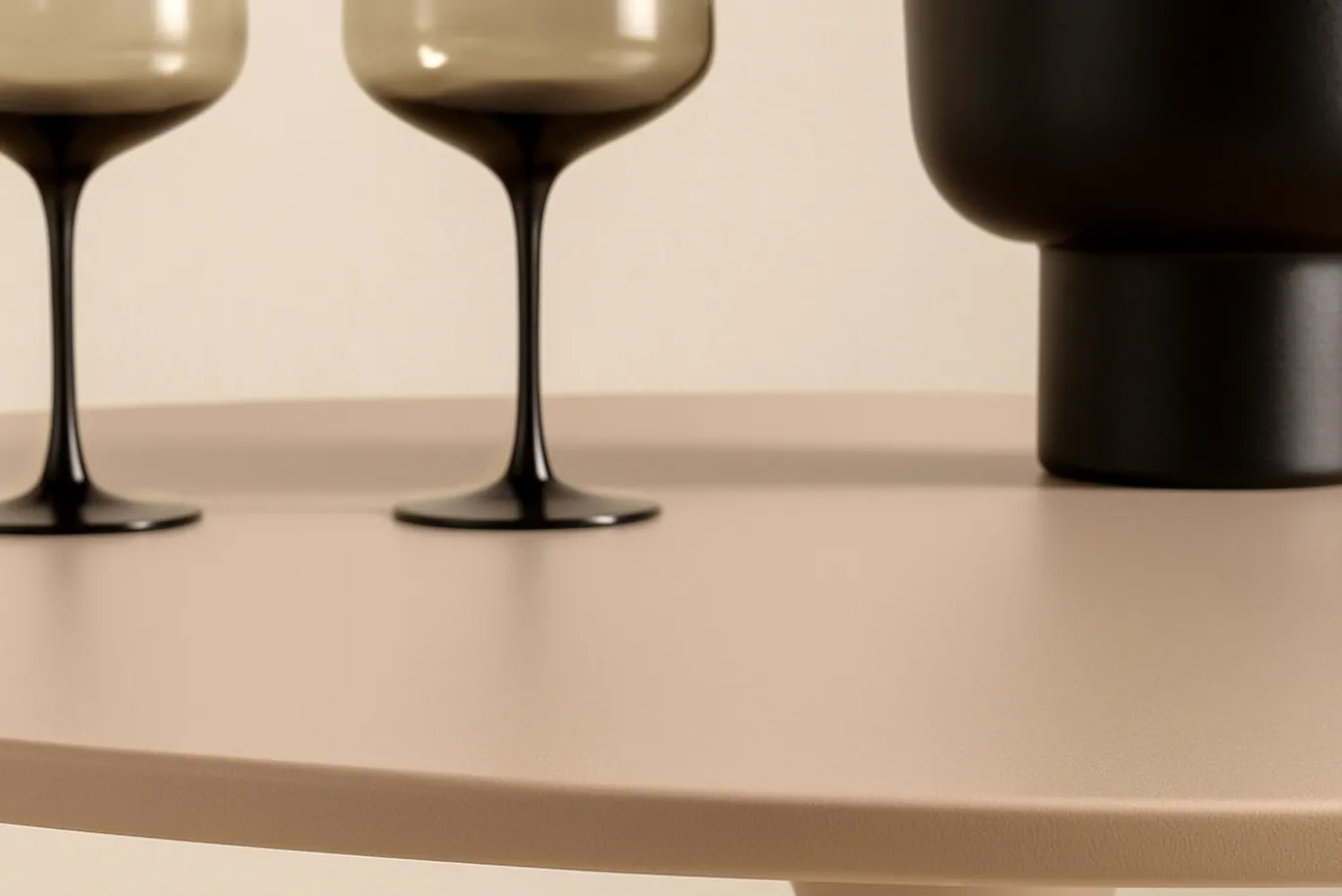 Fjôrd Eettafel Glade Rond Beige ⌀100cm
