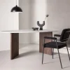 Fjôrd Eettafel Grönvik Ovaal 180x75 Mokka Lichtgrijs Betonlook