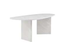 Fjôrd Eettafel Grönvik 220x100cm Wit Betonlook