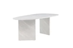 Fjôrd Eettafel Grönvik 220x100cm Wit Betonlook