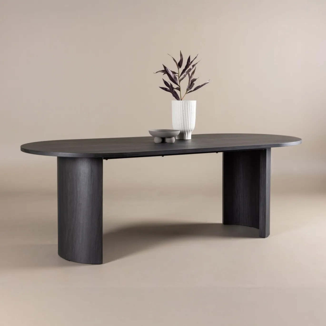 Fjôrd Eettafel Grundsund Zwart 220x100cm