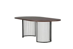 Fjôrd Eettafel Hamneskär Ovaal Donker Walnoot