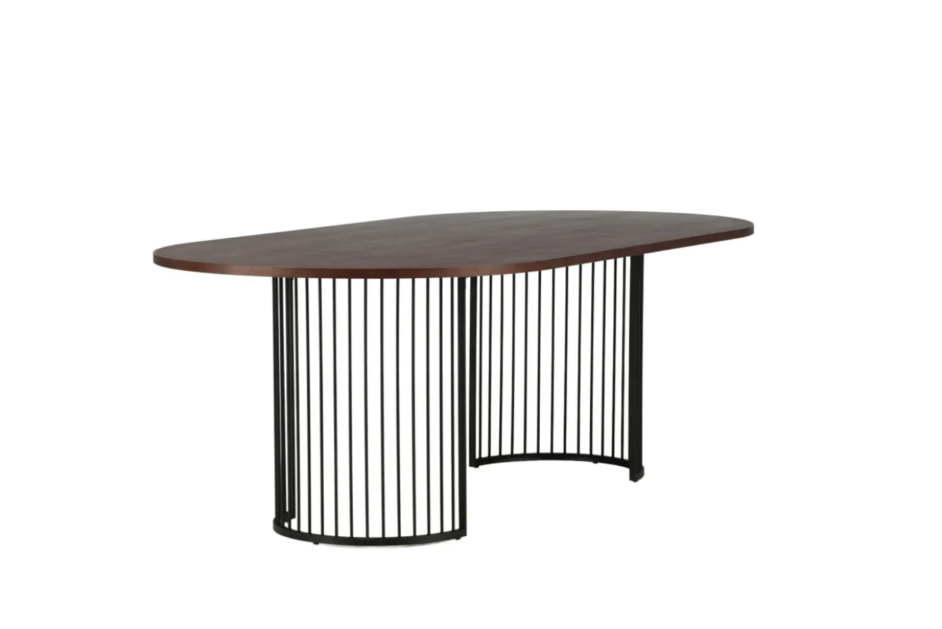 Fjôrd Eettafel Hamneskär Ovaal Donker Walnoot
